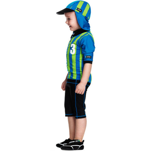 Swimpy - Costum de Baie Sport Blue Marime 92-104 Protectie UV