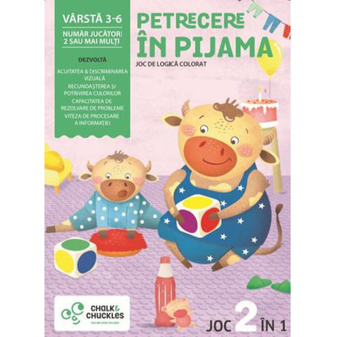 Chalk and Chuckles - Joc Petrecere in Pijama