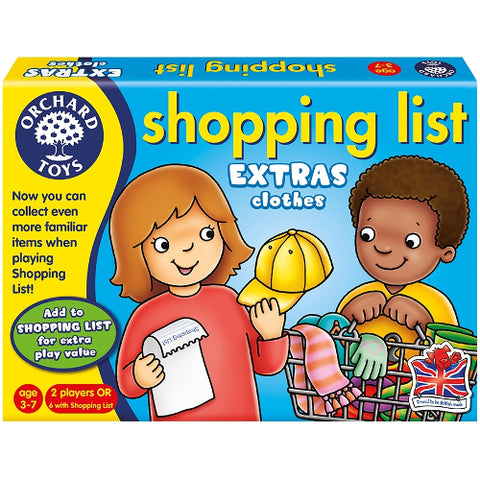 Orchard Toys - Joc Educativ Lista de Cumparaturi Haine