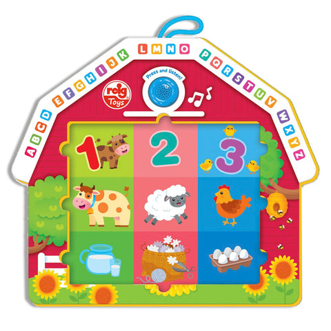 Puzzle cu sunete - Animale de la ferma