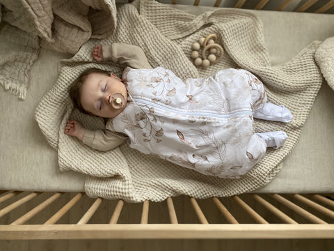 Sac de dormit cu picioare, bumbac 1 Tog, Light Boho, XS, 74 80, 6-12 luni