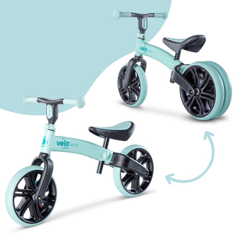 Bicicleta echilibru Yvolution Y Velo Junior Eco Green