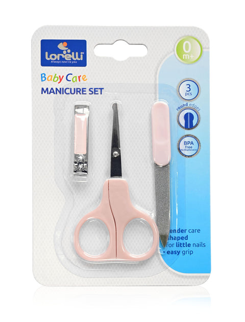 Set manichiura bebe, 3 piese, Pink