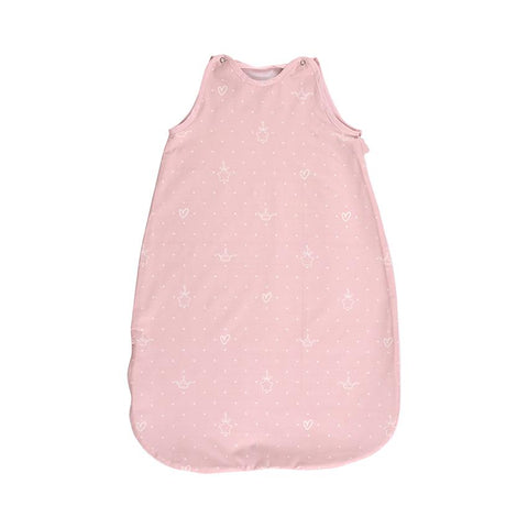 Sac de dormit, primavara/vara, pentru copii cu inaltimea maxima de 95 cm, Little Bear Pink