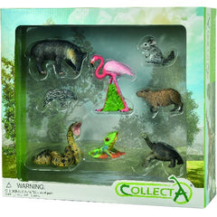 Set de 8 figurine pictate manual Wild Life