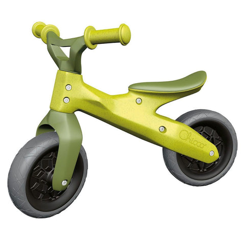 Bicicleta copii Chicco Green Hopper ecologica pentru echilibru, 18luni+