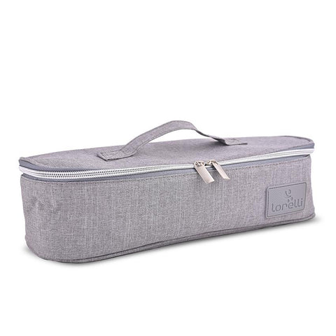 Geanta termica pentru mancare, Avy, 3 compartimente detasabile, 33x11x10 cm, Grey