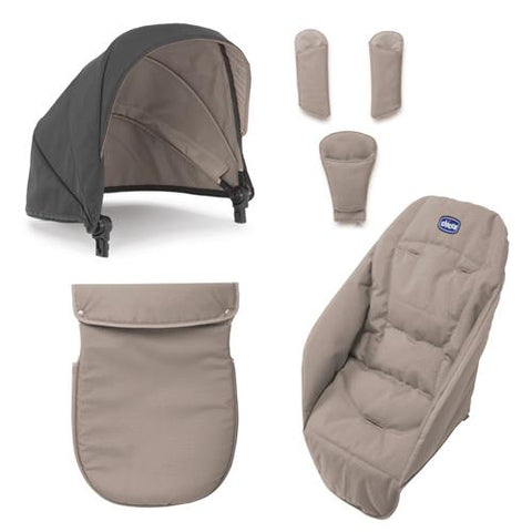 Kit husa carucior Chicco Urban, Dune