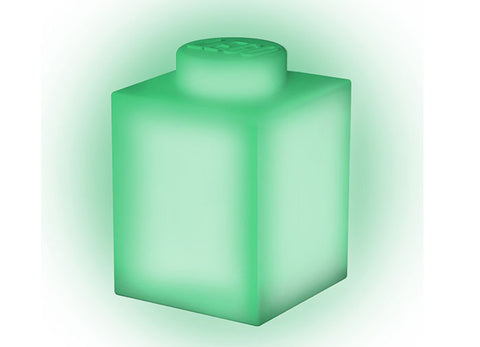 Lampa Caramida LEGO verde