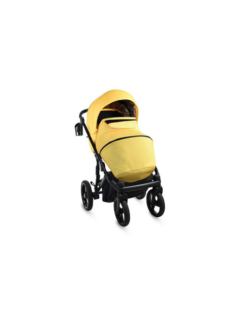 Carucior copii 2 in 1, reversibil, complet accesorizat, 0-36 luni, Bexa Glamour Yellow