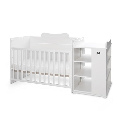 Patut modular multifunctional, 5 confirgurari diferite, 190 x 72 cm, Multi, White