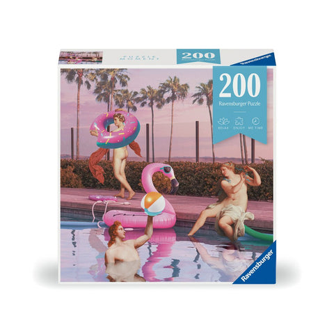 Ravensburger - Puzzle femei la piscina 200 piese