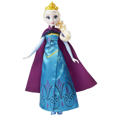 Hasbro - Disney Frozen - Papusa Elsa cu Rochita 2 in 1