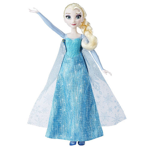 Hasbro - Disney Frozen - Papusa Elsa cu Rochita 2 in 1