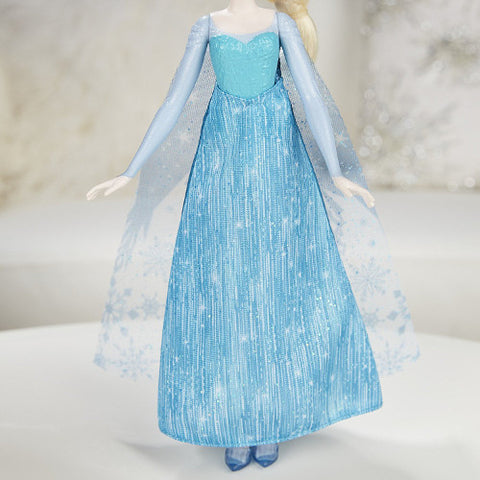 Hasbro - Disney Frozen - Papusa Elsa cu Rochita 2 in 1