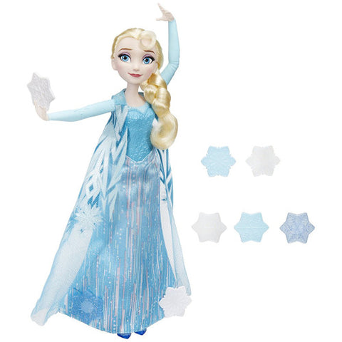 Hasbro - Disney Frozen - Papusa Elsa cu Rochita 2 in 1