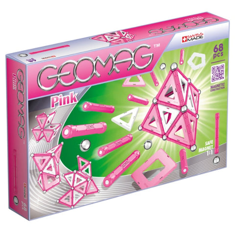 Geomag - Set Constructie Magnetic Pink Panels 68