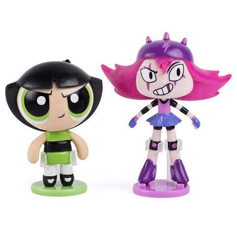 Spin Master - Powerpuff Girls - Set 2 Figurine Buttercup si Maylin