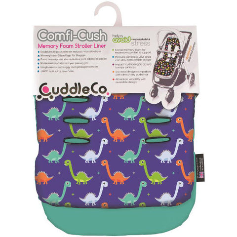 CuddleCo- Saltea Carucior Comfi-Cush Dinosaur Fun