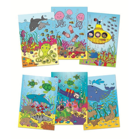 Galt - Water Magic Animals - Carte Colorat Ocean