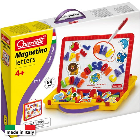 Quercetti - Magnetino Letters - Set Litere Magnetice Mari