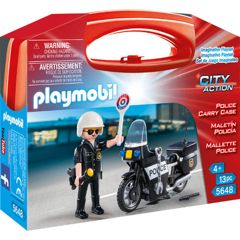 Playmobil - Set Portabil - Politie 