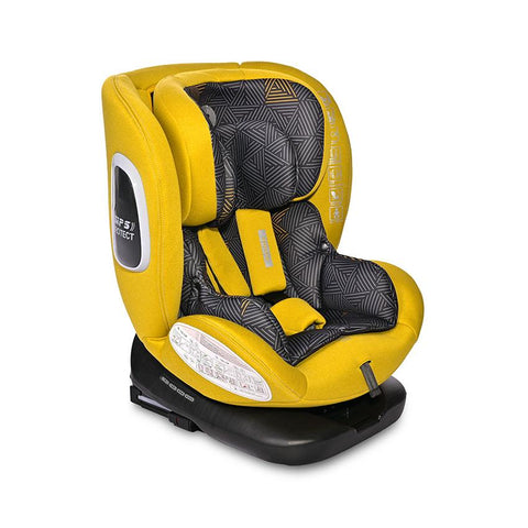 Scaun auto, Phoenix, i-Size, Isofix, rotativ, 0 Luni-12 Ani, 40-150 cm, Lemon Curry