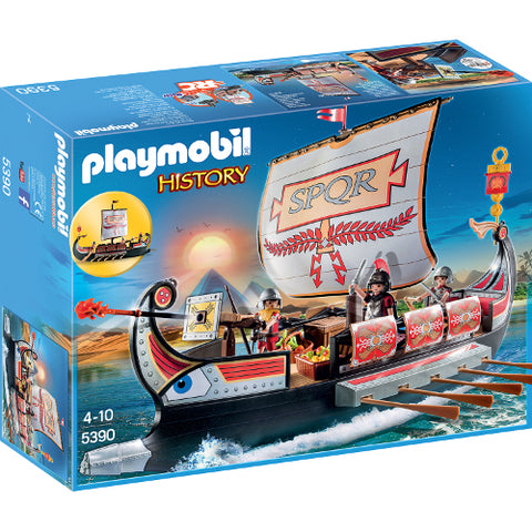 Playmobil - Romans and Egyptians - Nava Razboinicilor Romani