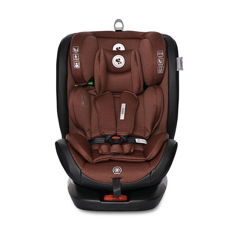 Scaun auto Ares, Isofix, i-Size, rotativ 360 grade, 40-150 cm, 0 luni-12 ani, Ginger