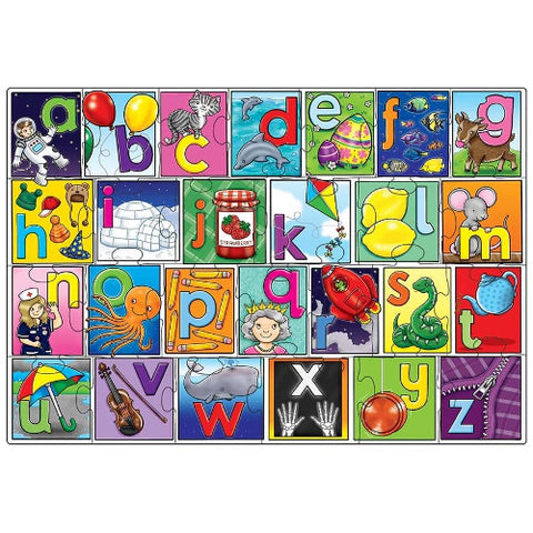 Orchard - Puzzle de Podea in Limba Engleza Invata Alfabetul 26 Piese