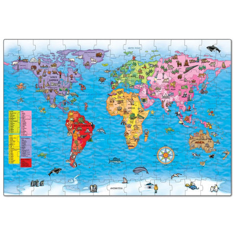 Orchard - Puzzle si Poster Harta Lumii 150 Piese