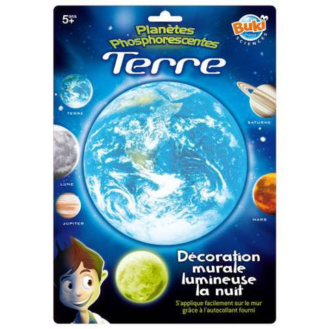 Buki France - Decoratiuni de Perete Fosforescente - Terra