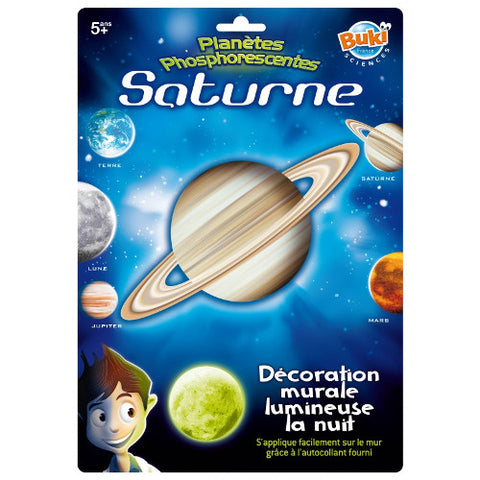 Buki France - Decoratiuni de Perete Fosforescente - Saturn
