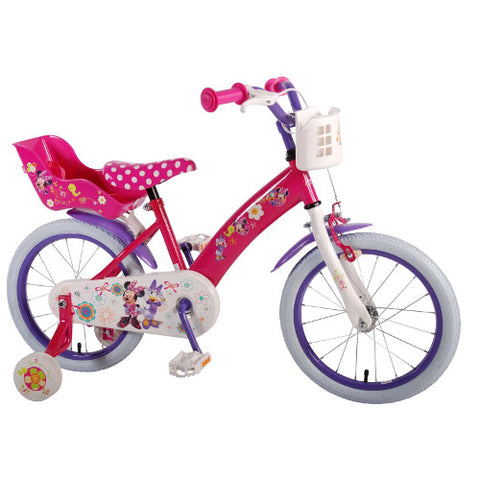 Volare - Bicicleta cu Roti Ajutatoare Minnie Mouse 16 inch