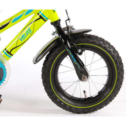 Volare - Bicicleta cu Roti Ajutatoare Yipeeh Electric Green 12 inch