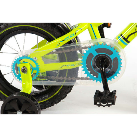 Volare - Bicicleta cu Roti Ajutatoare Yipeeh Electric Green 12 inch