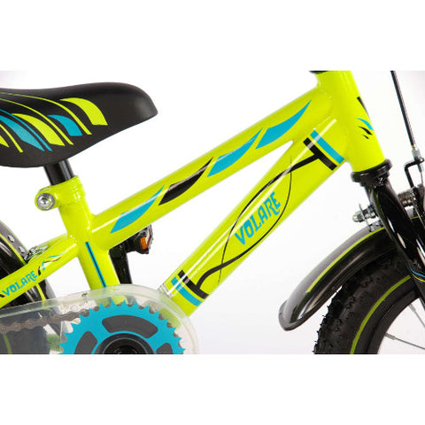 Volare - Bicicleta cu Roti Ajutatoare Yipeeh Electric Green 12 inch