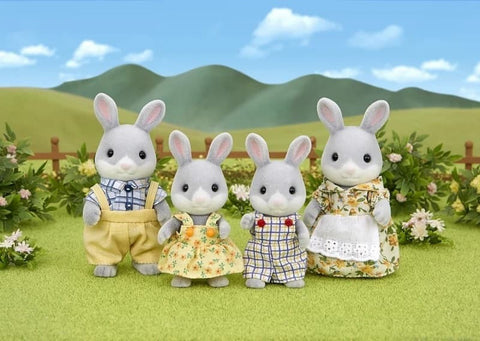 Figurine Sylvanian Families - Familia Iepurasilor Cottontail