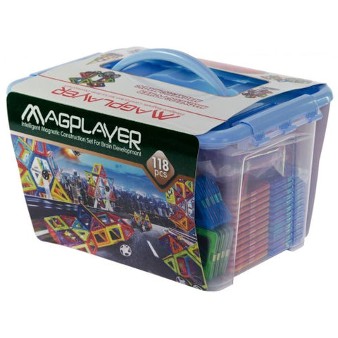 Magplayer - Joc de Constructie Magnetic - 118 piese