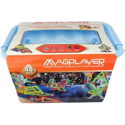 Magplayer - Joc de Constructie Magnetic - 48 piese