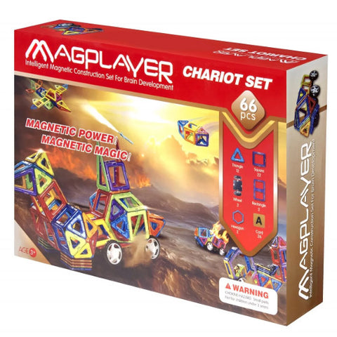 Magplayer - Set de Constructie Magnetic - 66 piese 