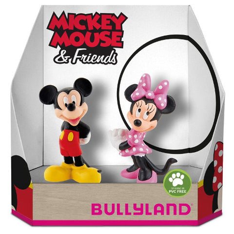 Bullyland - Set 2 Figurine Minnie si Mickey Mouse