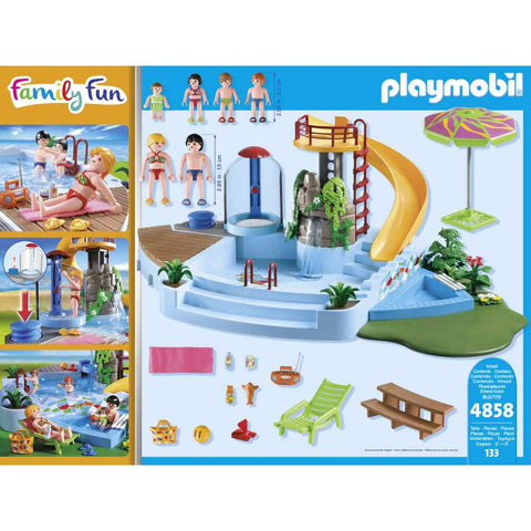 Playmobil - Piscina cu tobogan