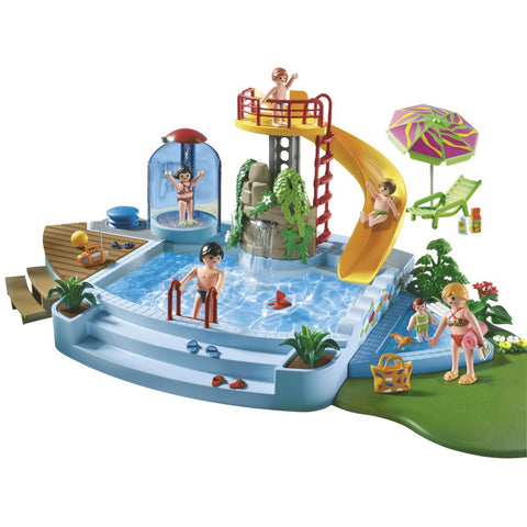 Playmobil - Piscina cu tobogan