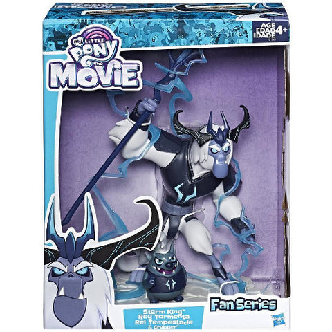 Hasbro - Set Figurine My Little Pony Fan Series Storm King si Grubber