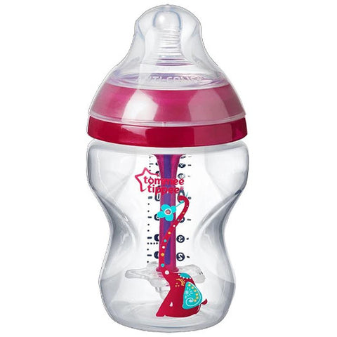 Tommee Tippee - Biberon Advanced Anti-colici cu Sistem de Ventilatie 260 ml Fete