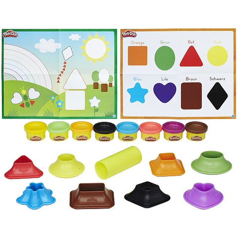 Hasbro - Set Plastilina Play Doh Culori si Forme