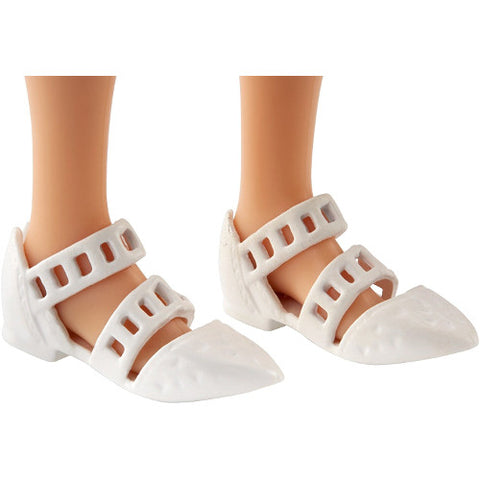 Mattel - Papusa Barbie Fashionista Plinuta in Rochita pe Umar cu Centura in Talie