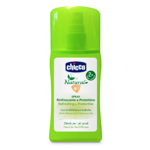 Chicco - Spray Revigorant pentru Protectie Naturala cu ulei din Melissa si Andiroba 100 ml