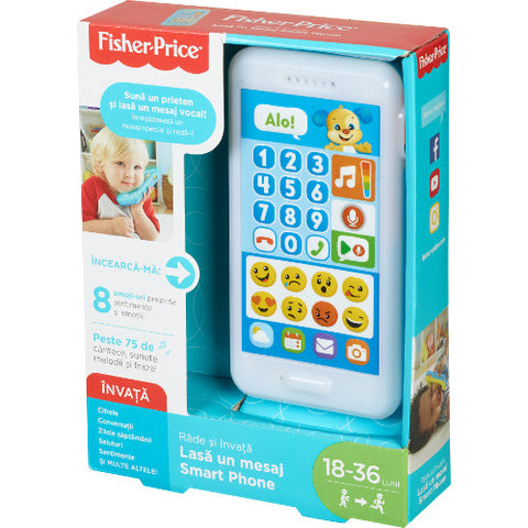 Fisher-Price - Jucarie Interactiva Smartphone Rade si Invata